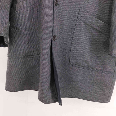 ブリオーニ BRIONI ウール リバーシブル コート メンズ import:XL